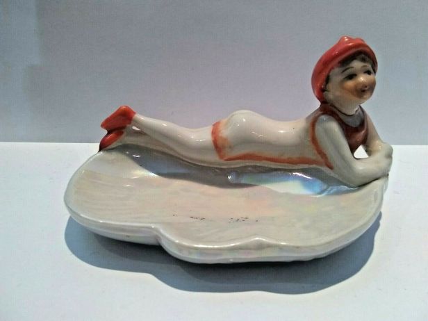 Miniature-Bisque-Figurine-Nude-Bathing-Beauty-lot